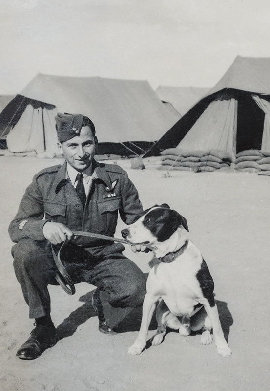 Stanley David with Simon Egypt 1946